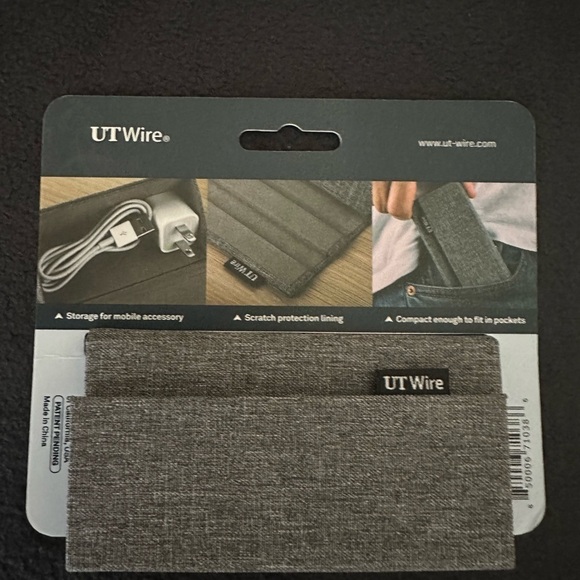 UTWire Pocket for Smartphone 2-in-1 Collapsible Magnetic Accessory Case - Picture 2 of 3
